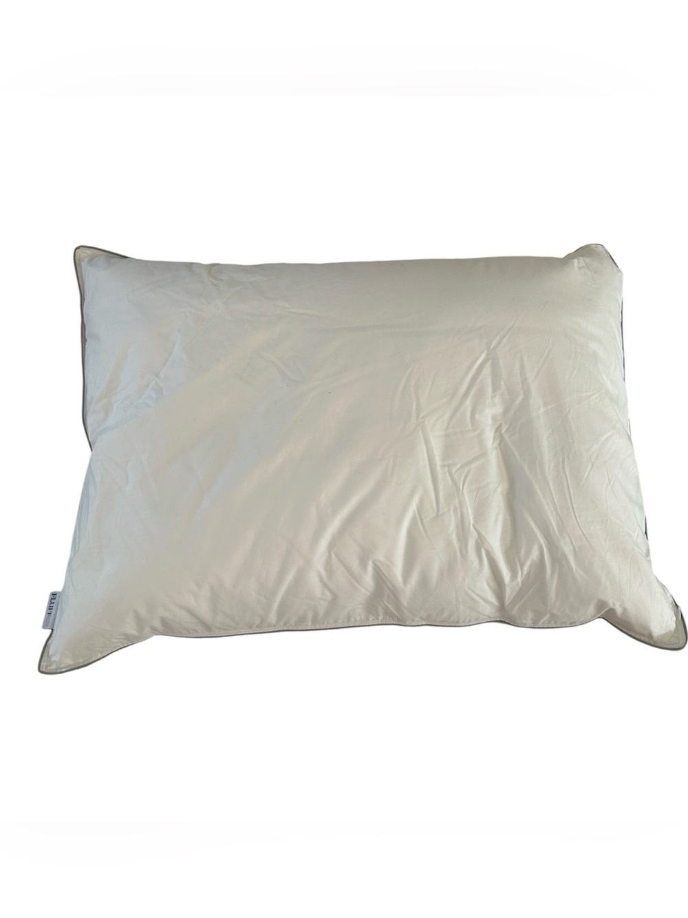 FluffCo Down & Feather Classic Hotel Pillow, SOFT, Standard size, NWT open box